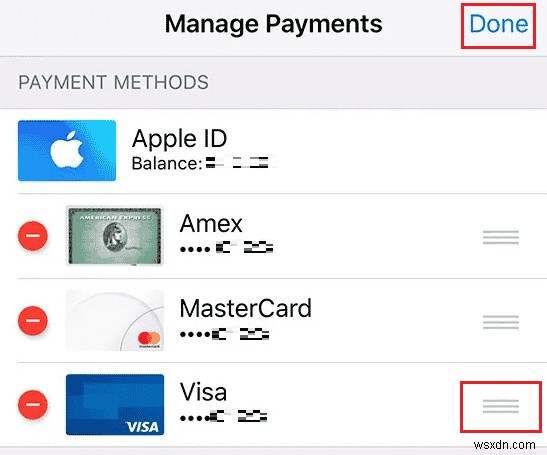 Apple ID からクレジット カードを削除する方法