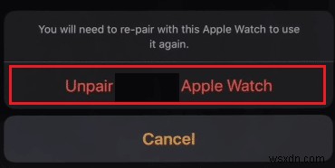 Apple Watch から Apple ID を削除する方法