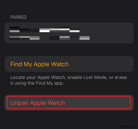 Apple Watch から Apple ID を削除する方法