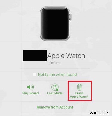 Apple Watch から Apple ID を削除する方法