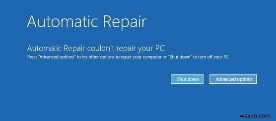 自動修復で PC を修復できなかった問題を修正する方法 
