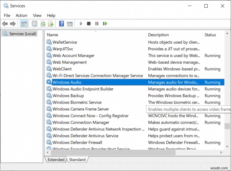 Windows 10でオーディオサービスが応答しない問題を修正する方法 
