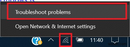Windows 10 で制限付きアクセスまたは接続なし WiFi を修正する 
