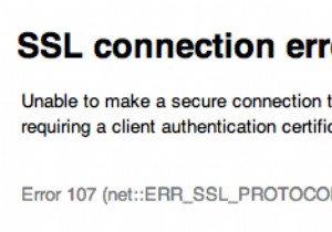 エラー107（net::ERR_SSL_PROTOCOL_ERROR）の原因と5つの解決方法を徹底解説