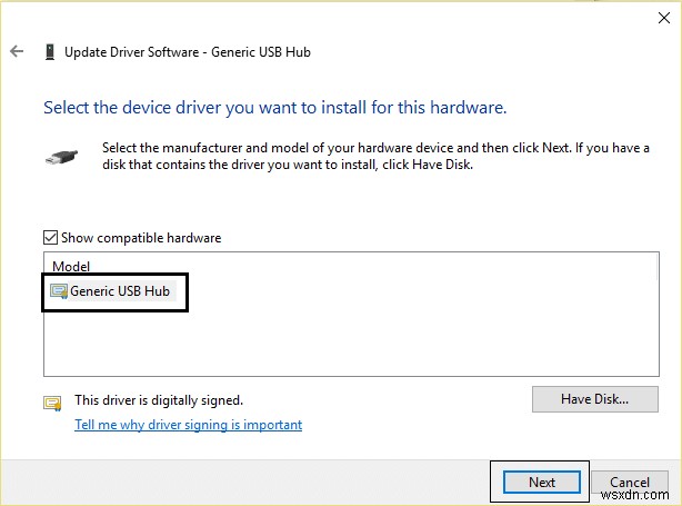 Windows 10で認識されないUSBデバイスを修正 