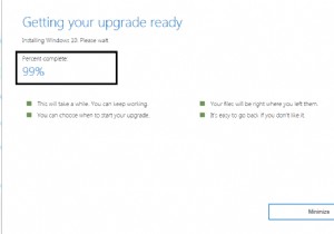 Windows 10アップグレードアシスタントが99%で停止する問題の解決方法