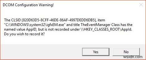 Windows 10 で Class Not Registered エラーを修正 