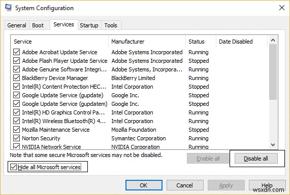 Windows 10 更新失敗エラー コード 0x80004005 を修正 