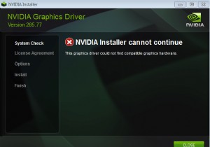 [解決しよう] NVIDIA インストーラーが続行できないエラー 
