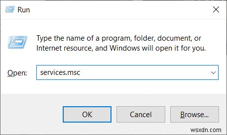 Windows サービスへの接続に失敗した場合の修正方法 