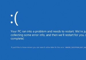 KMODE 例外が処理されないエラーを修正 