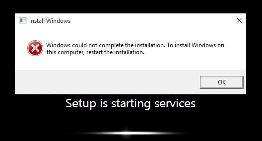 Windows がインストールを完了できない問題を修正 [解決済み]