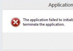 アプリケーションを正しく初期化できなかった問題を修正 