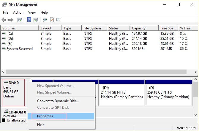 システムで予約済みのパーティションを更新できませんでした [解決済み] 