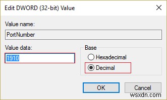 リモート デスクトップのリッスン ポートを変更する 