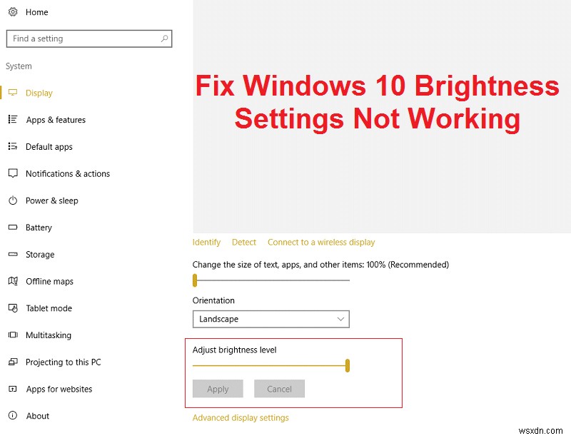 Windows 10 輝度設定が機能しない [解決しよう] 