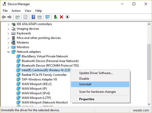 Microsoft Virtual Wifi Miniport アダプター ドライバーの問題 [解決済み] 