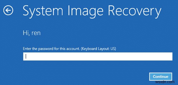 Windows 10 でシステム イメージ バックアップを作成する方法