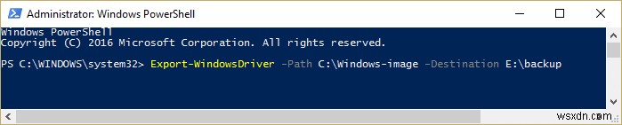 PowerShell を使用してドライバをエクスポートする方法