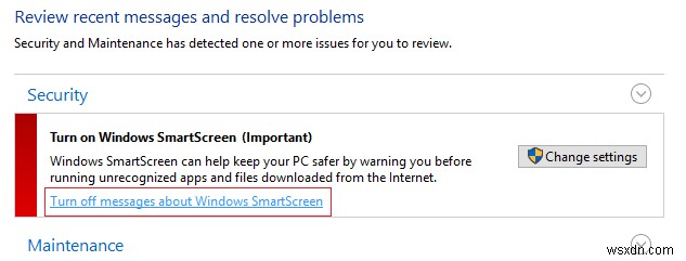 Windows 10 で SmartScreen フィルターを無効にする 