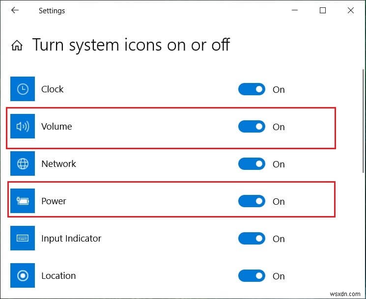 Windows タスクバーに表示されないシステム アイコンを修正