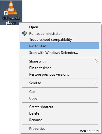 [解決済み] Windows 10 で [スタート] メニューにピン留めするオプションがありません 