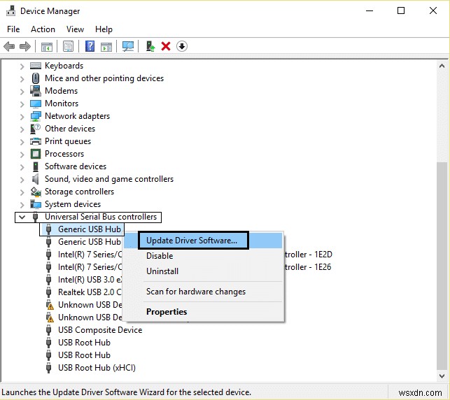 USB ポートが Windows 10 で機能しない [解決済み] 