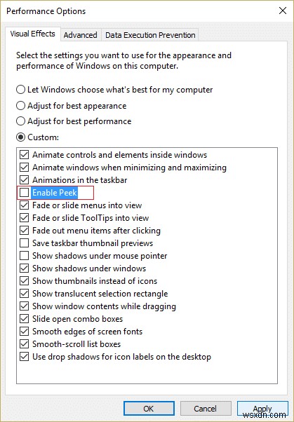 Windows 10 でサムネイル プレビューを有効または無効にする 