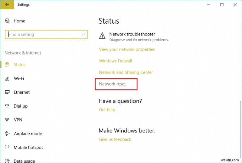 Windows 10 のインストール後にインターネット接続が失われる問題を修正 