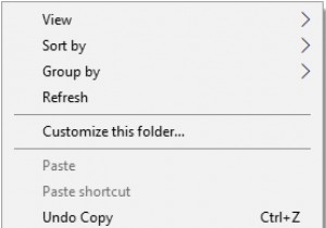 Windows 10 のコンテキスト メニューで PowerShell をコマンド プロンプトに置き換える 