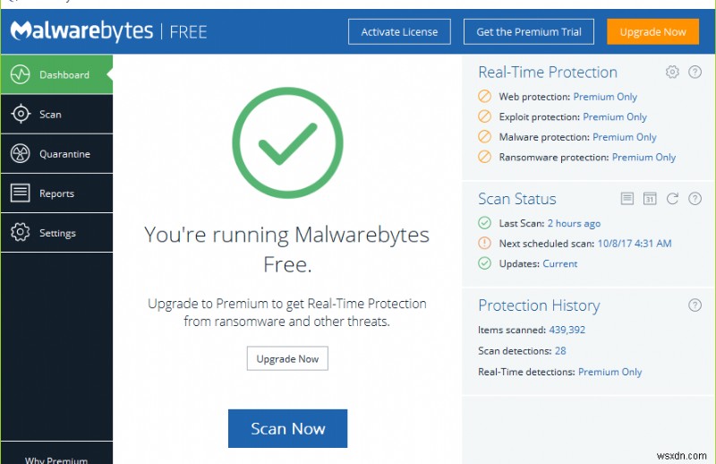 Malwarebytes Anti-Malware を使用してマルウェアを削除する方法 