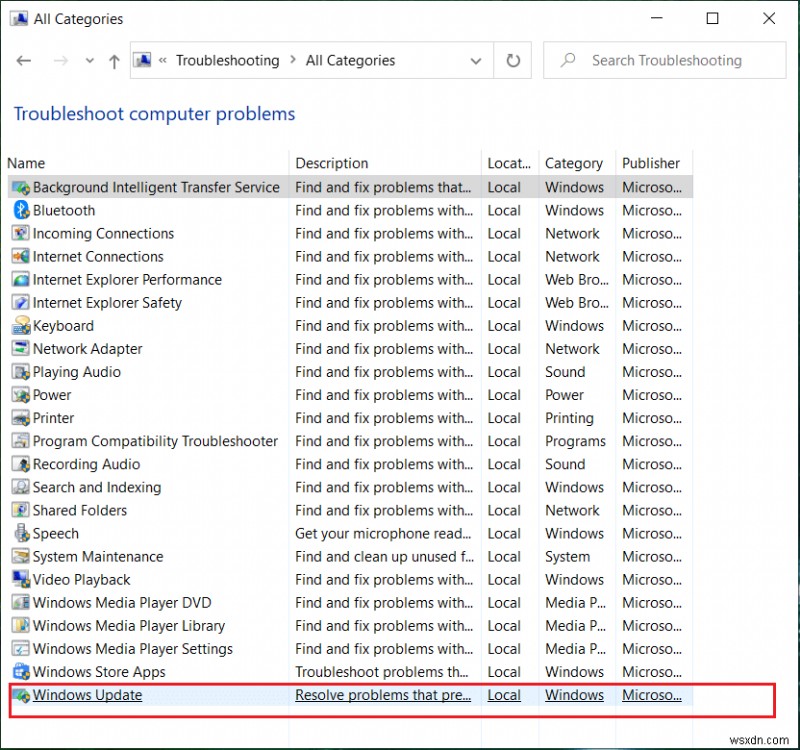 Windows Update エラー 8024402F を修正 