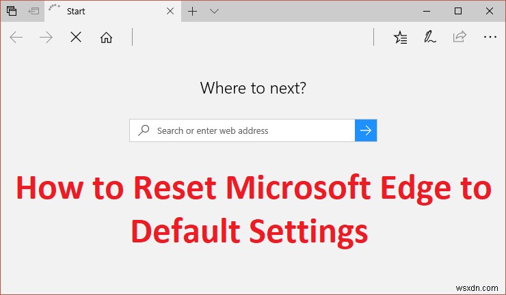 [ガイド] Microsoft Edge を既定の設定にリセットする 