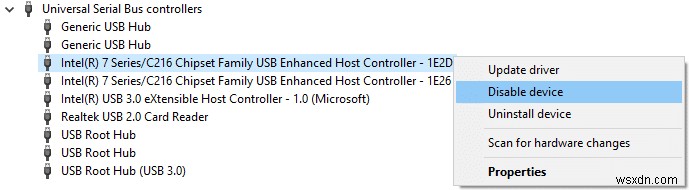 USBデバイスが接続されているときにコンピュータがシャットダウンするのを修正 