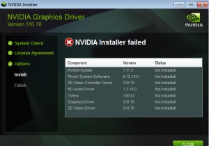 Windows 10で「NVIDIA Installer Failed」エラーが出る原因と8つの解決策