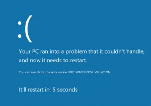 DPCウォッチドッグ違反エラーの解決方法！Windows 10のブルースクリーンを直す8つの対処法