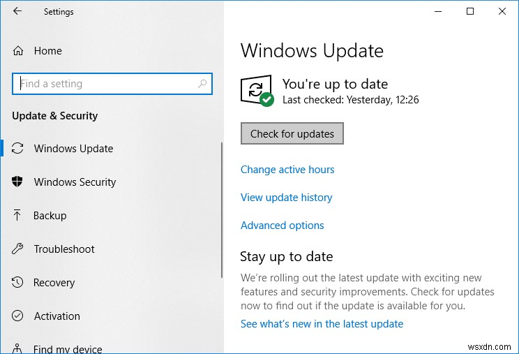 Windows 10 で WHEA_UNCORRECTABLE_ERROR を修正 