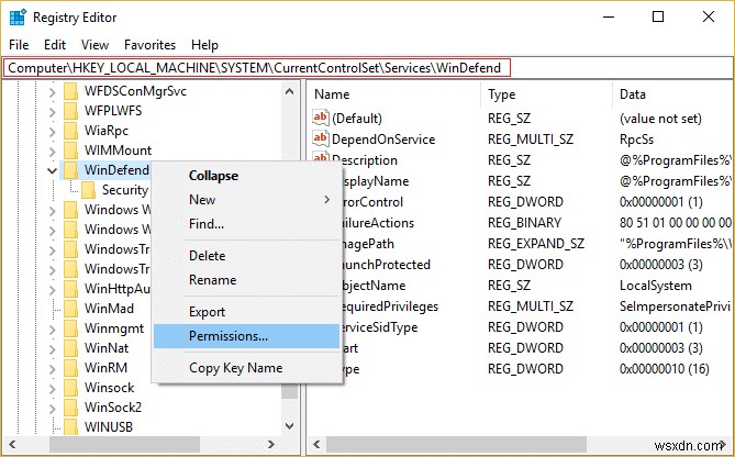 サービスを開始できませんでしたWindows Defenderエラー0x80070422を修正 