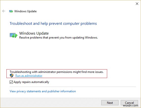 Windows Update エラー 0x8007007e を修正 