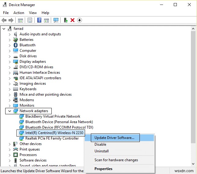 WUDFHost.exe による高い CPU 使用率を修正 