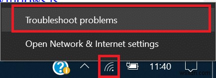 Windows 10のタスクバーにWiFiアイコンが表示されない問題を修正 