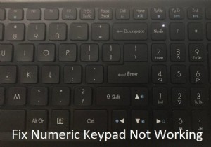 Windows 10 でテンキーが機能しない [解決しよう] 
