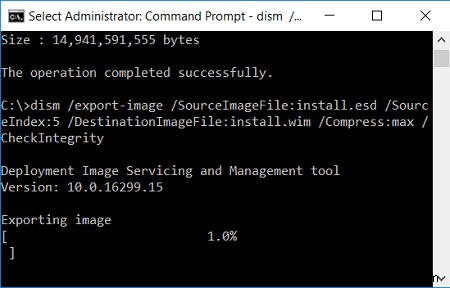 Windows 10 で DISM エラー 0x800f081f を修正 