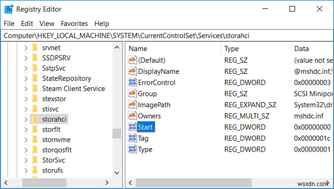 Windows 10 で AHCI モードを有効にする方法 