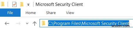 Windows 10 で Microsoft Security Essentials をアンインストールする 