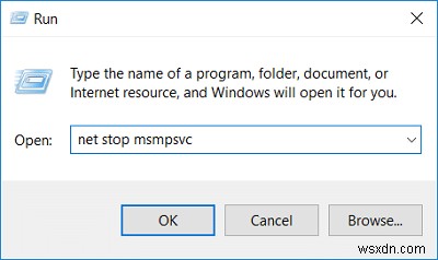 Windows 10 で Microsoft Security Essentials をアンインストールする 