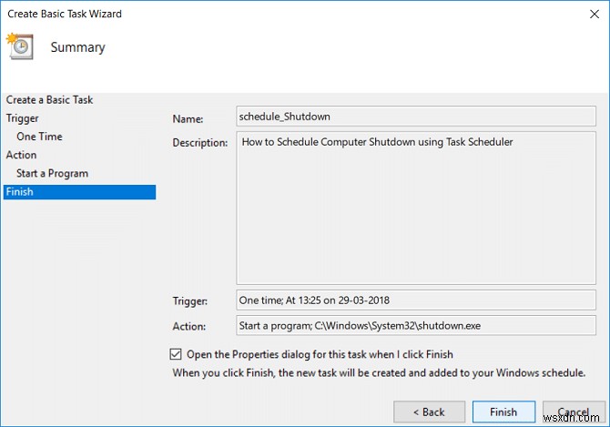 Windows 10 自動シャットダウンをスケジュールする方法 