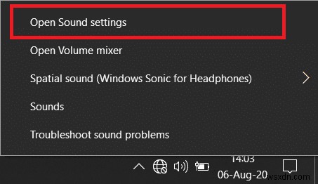 Windows 10でヘッドフォンから音が出ない問題を修正 