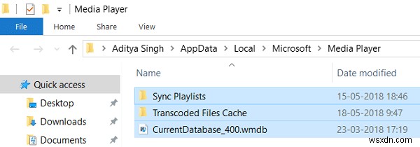 Windows Media Player のメディア ライブラリが破損しているというエラーを修正する