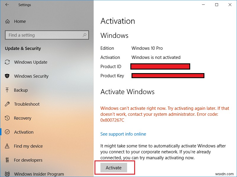 ソフトウェアなしで Windows 10 をアクティベートする方法